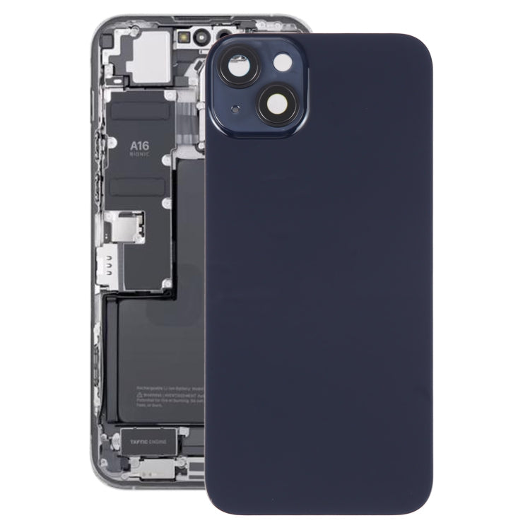 Glass Battery Back Cover with Holder for iPhone 14, For iPhone 14