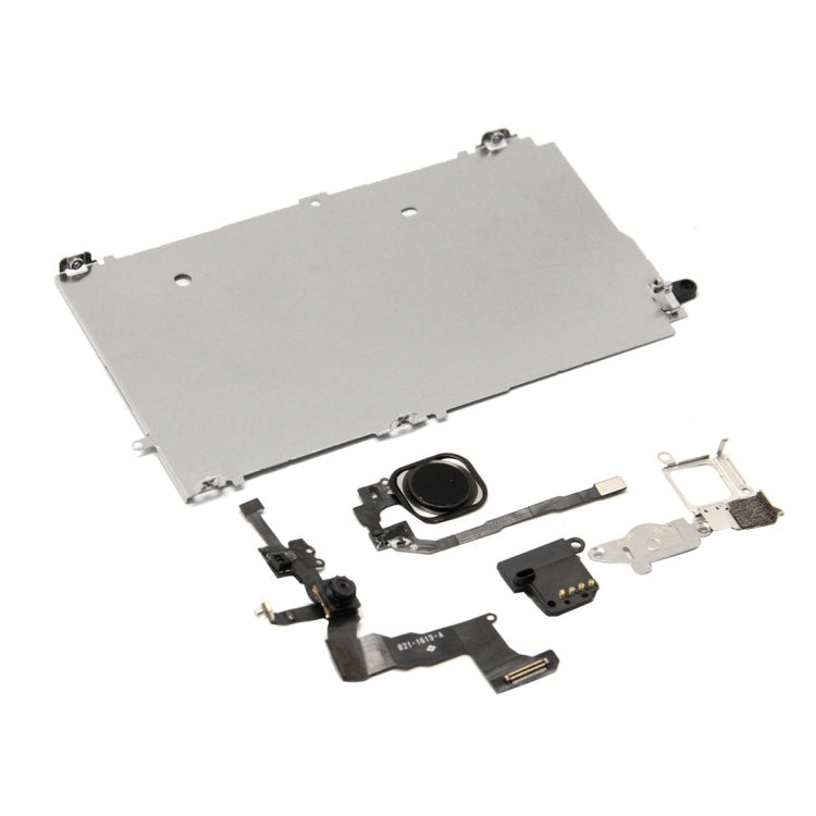 6 in 1 for iPhone 5s LCD Repair Accessories Part Set, For iPhone 5s (White), For iPhone 5s (Black)