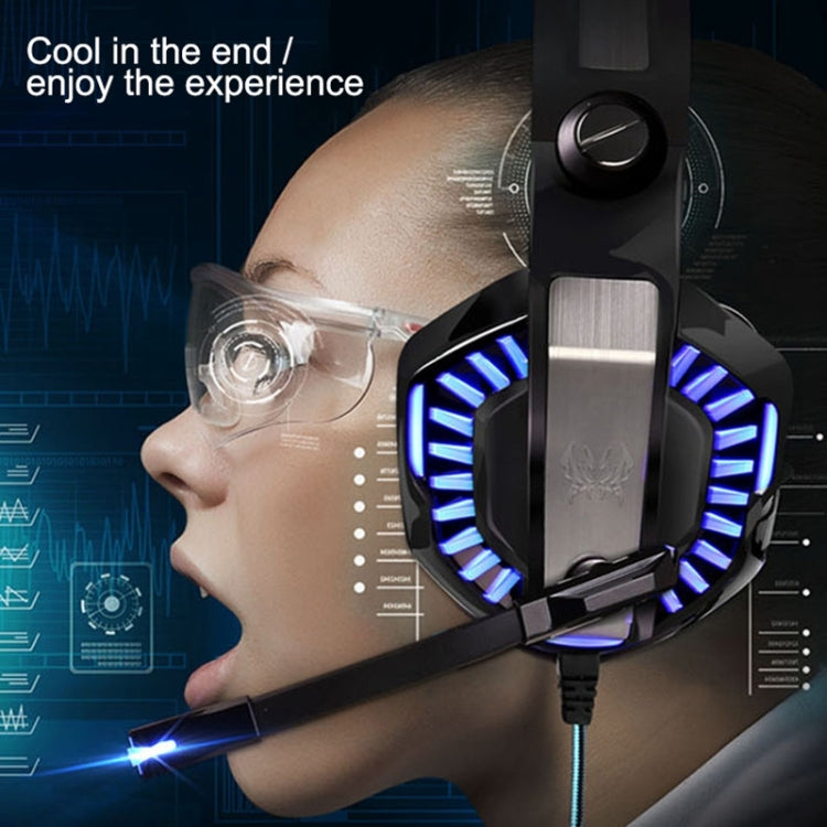 KOTION EACH G2000 Stereo Bass Gaming Headphone with Microphone & LED Light, For PS4, Smartphone, Tablet, Computer, Notebook