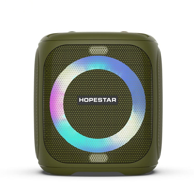HOPESTAR Party100 Bluetooth 5.0 Portable Waterproof Wireless Bluetooth Speaker with Mobile Charging Function, Party100(Green)