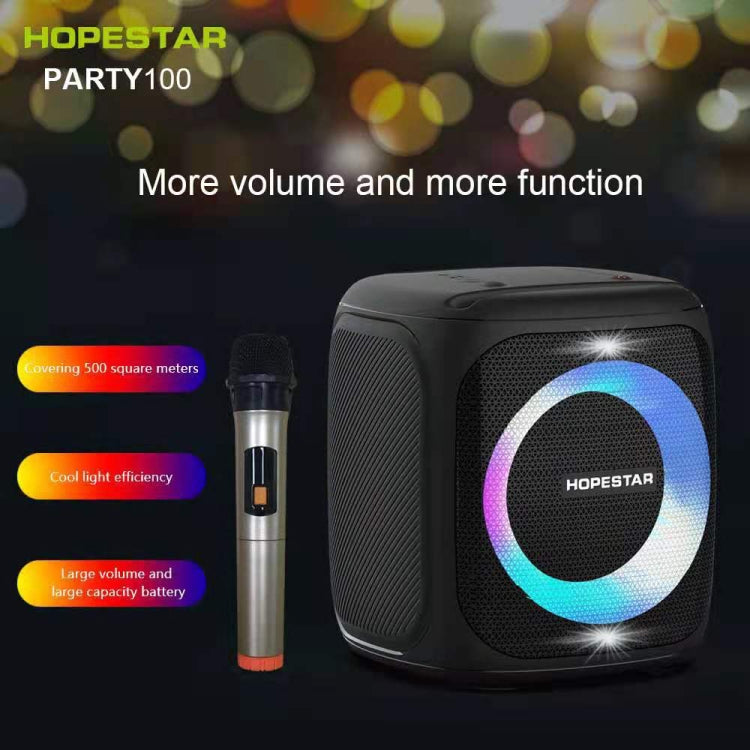 HOPESTAR Party100 Bluetooth 5.0 Portable Waterproof Wireless Bluetooth Speaker with Mobile Charging Function, Party100(Green)