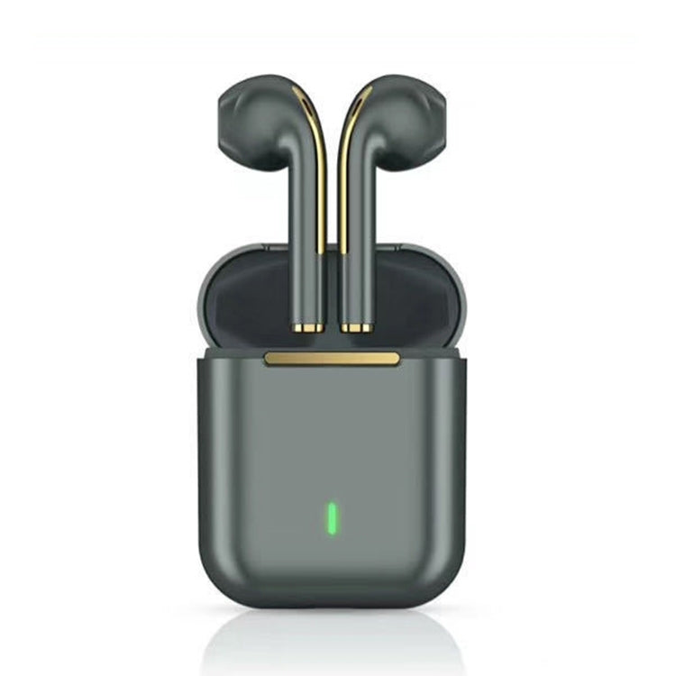 J18 Bluetooth 5.0 TWS Wireless Binaural Bluetooth Earphone with Charging Box, J18 (Green), J18 (Rose Gold), J18 (Black)