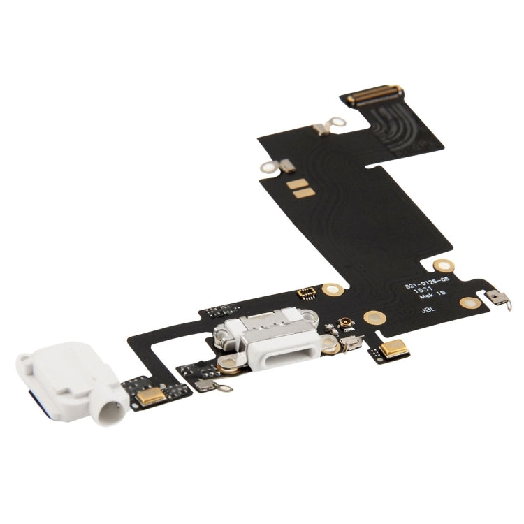 for iPhone 6s Plus White Charging Port Flex Cable, For iPhone 6s Plus