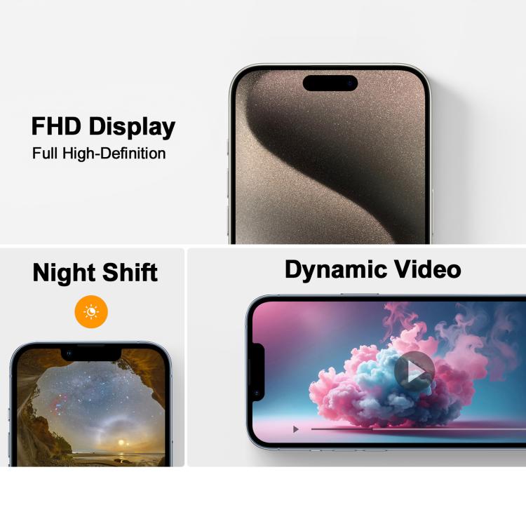 JK Hard OLED Screen For iPhone 16, For iPhone 16
