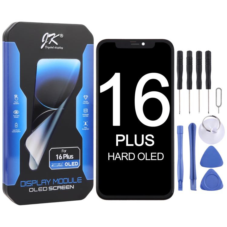 JK Hard OLED Screen For iPhone 16 Plus, For iPhone 16 Plus