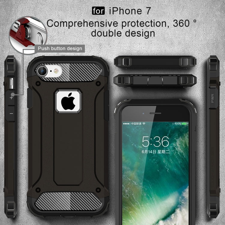 For iPhone 7 Armor TPU + PC Combination Phone Case, For iPhone 7, For iPhone  7
