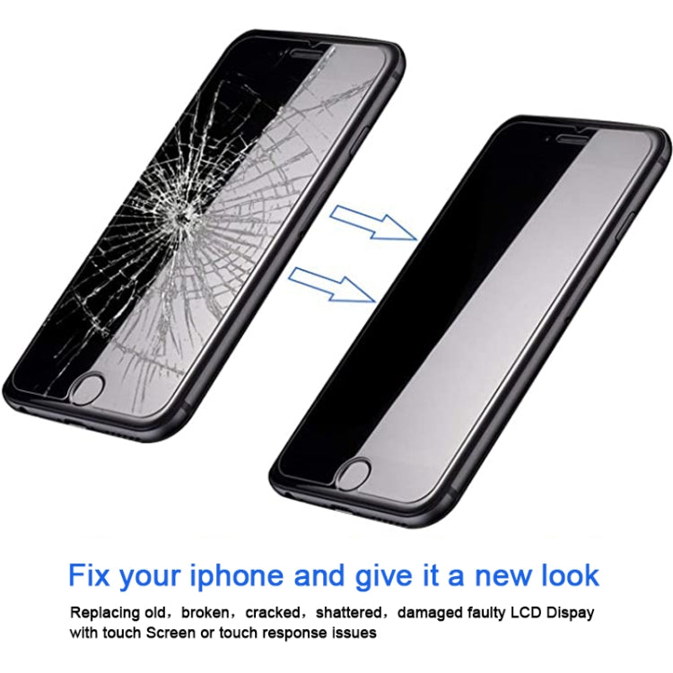 LCD Screen include Front Camera for iPhone 7, i7 White with Camera