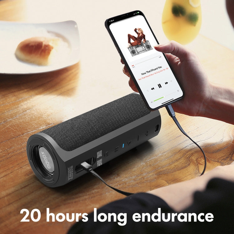 XDOBO Hero 1999 IPX7 Waterproof TWS Wireless Bluetooth Speaker Outdoor Subwoofer, Hero 1999