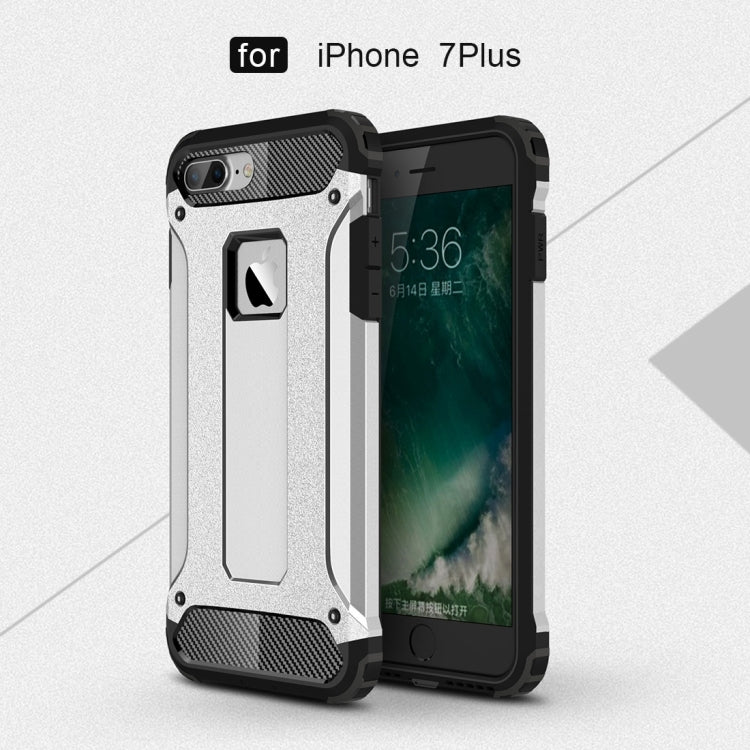 For iPhone 8 Plus & 7 Plus   Tough Armor TPU + PC Combination Case, For iPhone 7 Plus