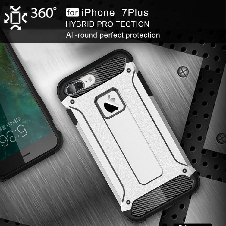 For iPhone 8 Plus & 7 Plus   Tough Armor TPU + PC Combination Case, For iPhone 7 Plus