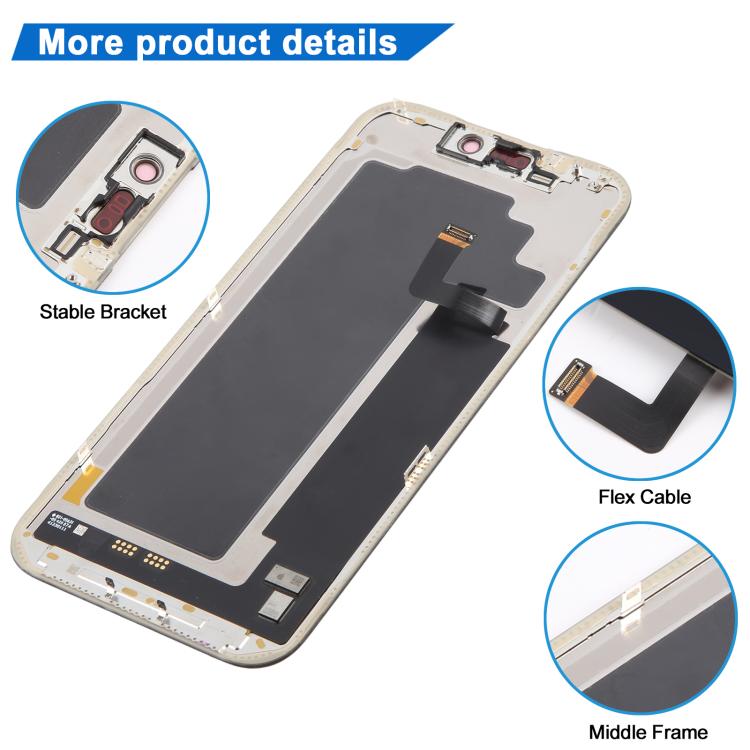 For iPhone 17 Pro Max Original XDR OLED Display Assembly – LCD & Touch Digitizer