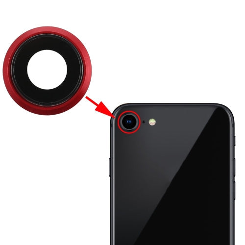 Back Camera Bezel with Lens Cover for iPhone 8, For iPhone 8