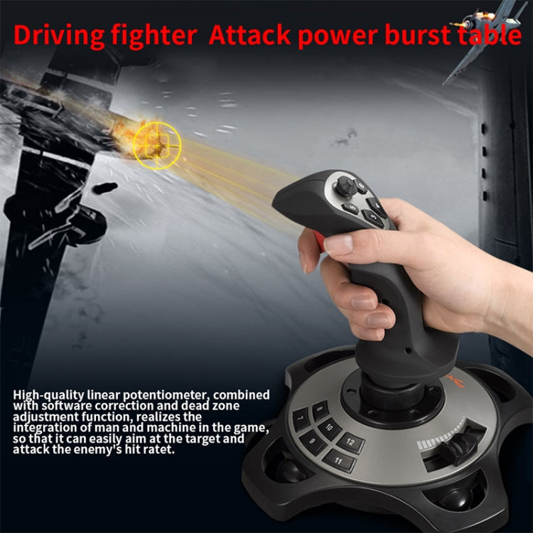 PXN PXN-2113 PC Game Imitate Flight Controller Flying Rocker, PXN PXN-2113