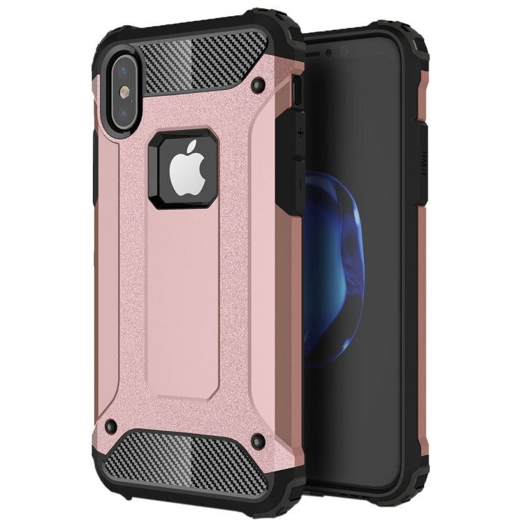 For iPhone X / XS Magic Armor TPU + PC Combination Case, For iPhone X