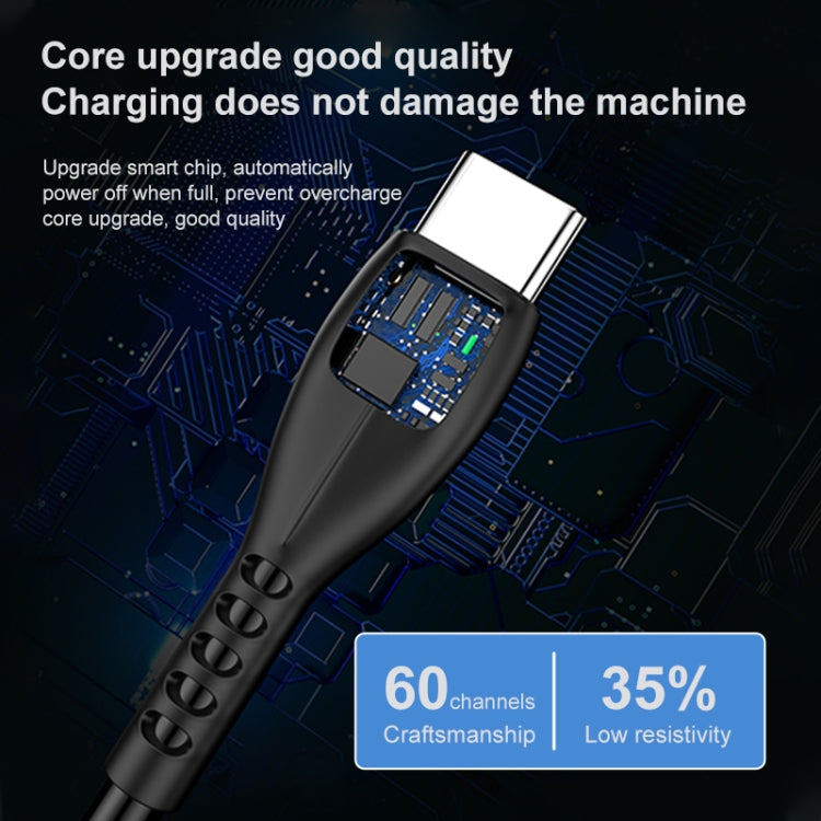 awei CL-115T 1m 2.4A USB to Type-C / USB-C Charging Cable