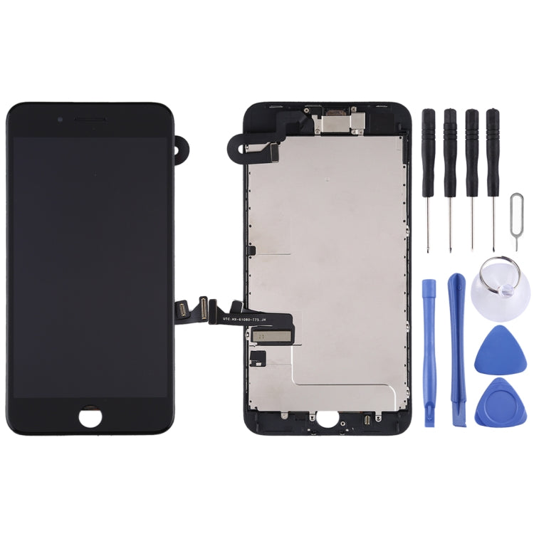 LCD Screen include Front Camera for iPhone 8 Plus, i8 Plus White with Camera, i8 Plus Black with Camera