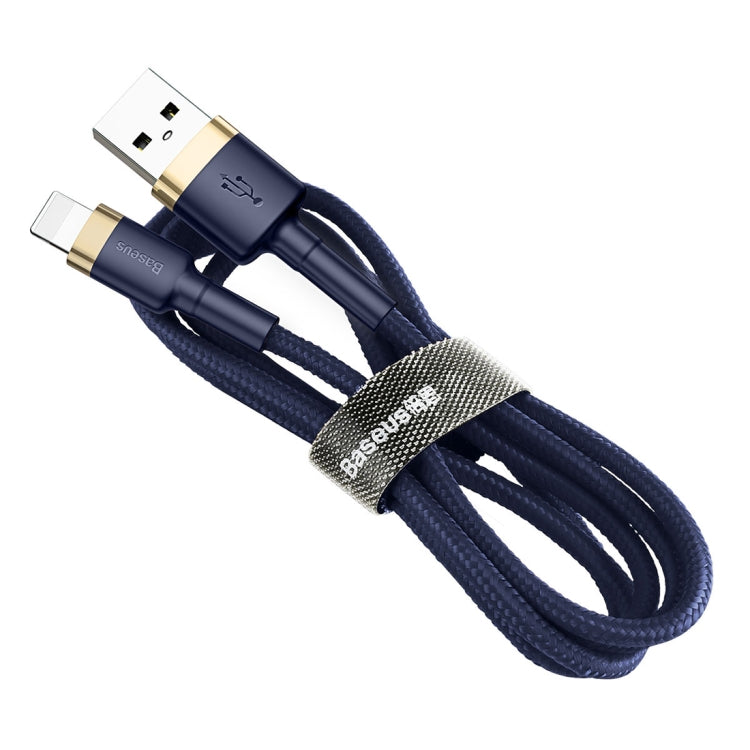 Baseus 2.4A 1m USB to 8 Pin High Density Nylon Weave USB Cable for iPhone, iPad, 1m