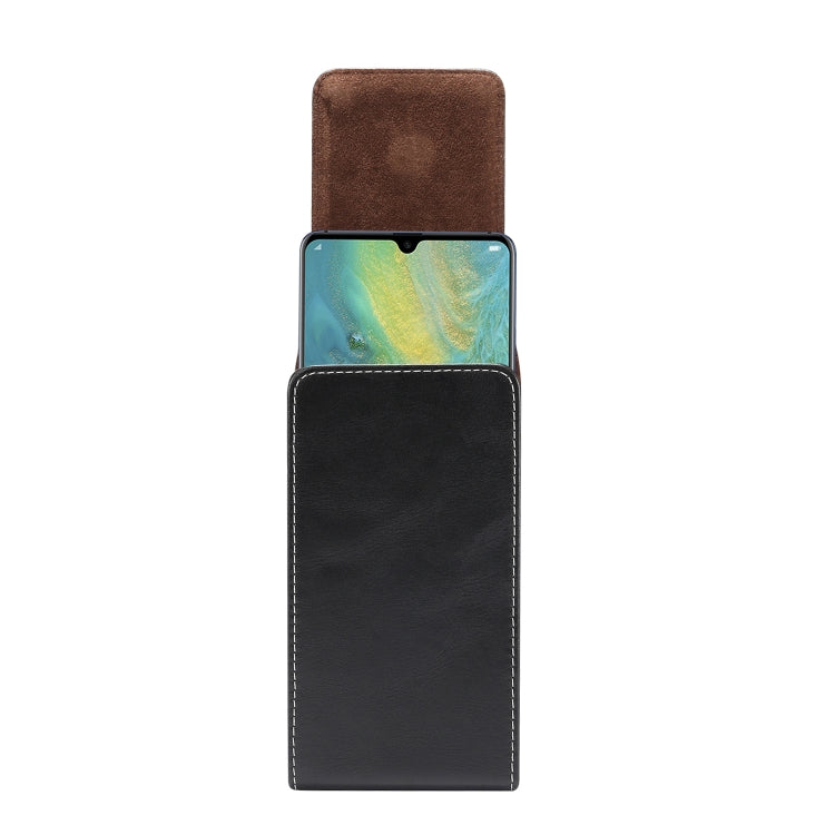 6.9  inch Universal Vertical Lambskin Texture Waist Bag  for Huawei Mate 20x，Xiaomi Max, For 6.9 inch