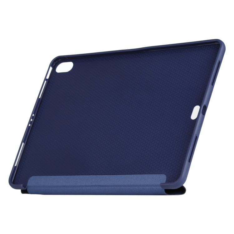 Millet Texture PU+ Silicone Full Coverage Leather Case with Multi-folding Holder for iPad Air (2020) 10.9 inch, For iPad Air (2020) 10.9 inch