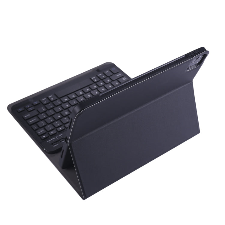 A11B Bluetooth 3.0 Ultra-thin ABS Detachable Bluetooth Keyboard Leather Tablet Case with Holder & Pen Slot for iPad Pro 11 2022 / 2021 / Air 5 / Air 4, For iPad Pro 11 2022 / 2021 / Air 5 / Air 4