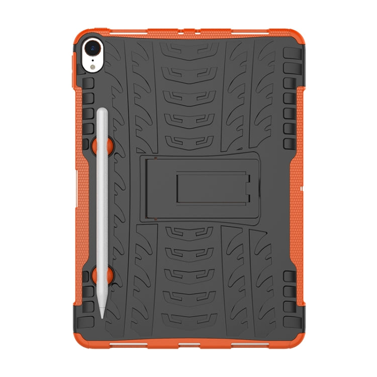 Tire Texture TPU+PC Shockproof Case for iPad Pro 11 inch (2018), with Holder & Pen Slot, For iPad Pro 11 inch (2018)