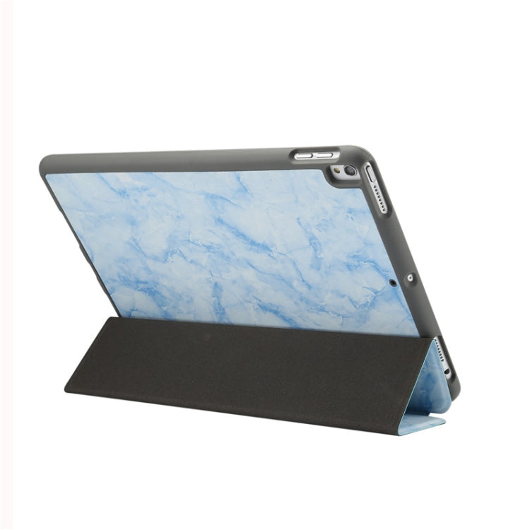Marble Texture Pattern Horizontal Flip Leather Case for iPad Air 2019 10.5 inch, with Three-folding Holder & Pen Slot & Sleep / Wake-up Function, For iPad Air 2019 10.5 inch
