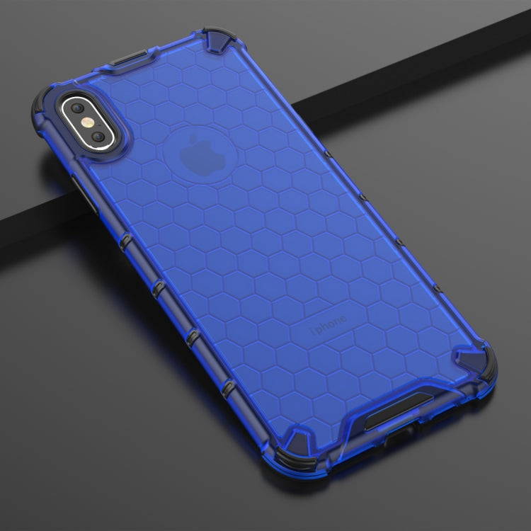 For iPhone XS Max Shockproof Honeycomb PC + TPU Protective Case, For iPhone XS Max