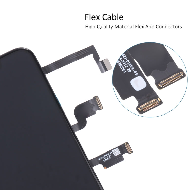 Original LCD Screen with Earpiece Speaker Flex Cable for iPhone XS Max, For iPhone XS Max(Original)