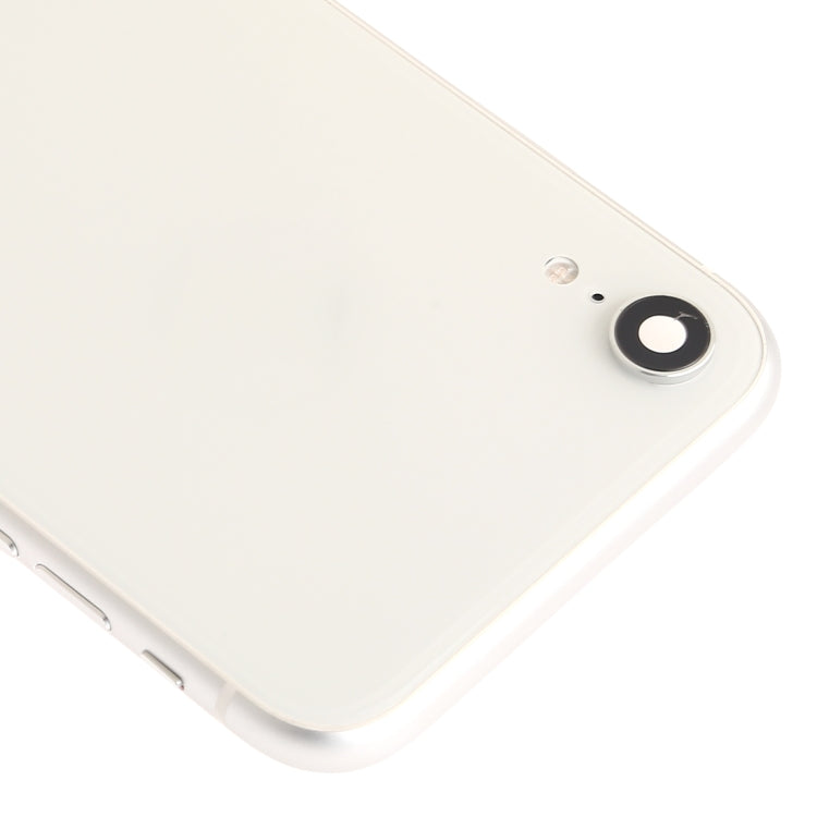 Battery Back Cover Assembly (with Side Keys & Speaker Ringer Buzzer & Motor & Camera Lens & Card Tray & Power Button + Volume Button + Charging Port + Signal Flex Cable & Wireless Charging Module) for iPhone XR, For iPhone XR (Full Assembly)...