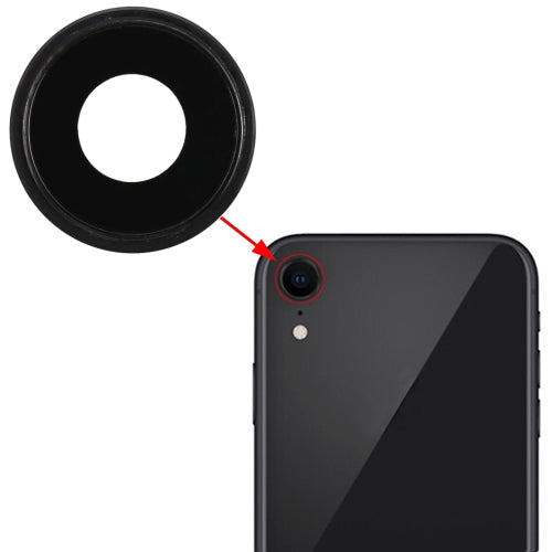 Back Camera Bezel with Lens Cover for iPhone XR, For iPhone XR, For iPhone XR(Rose Gold)