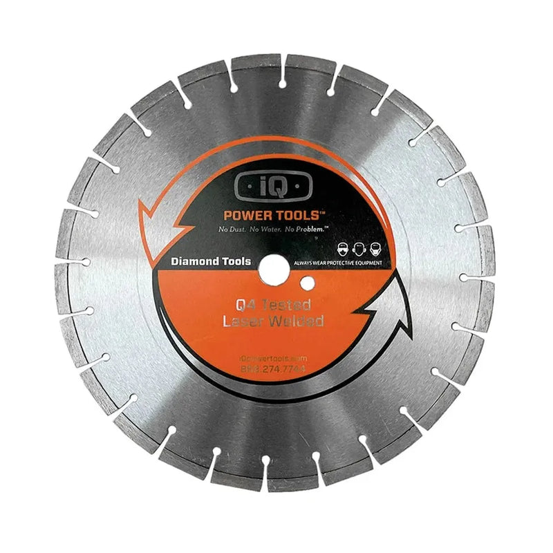 iQ 14" Gold Laser Welded Masonry Saw Blade iQ360XT