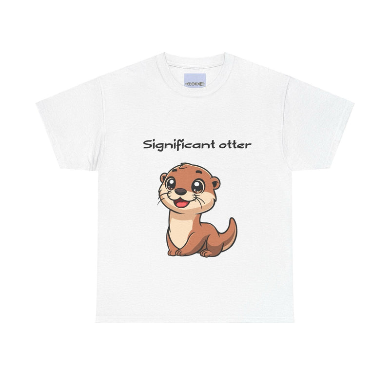 Significant Otter T-Shirt | Cute Animal Pun Couple Tee