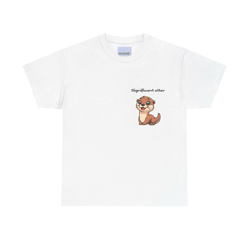 Significant Otter T-Shirt | Cute Animal Pun Couple Tee