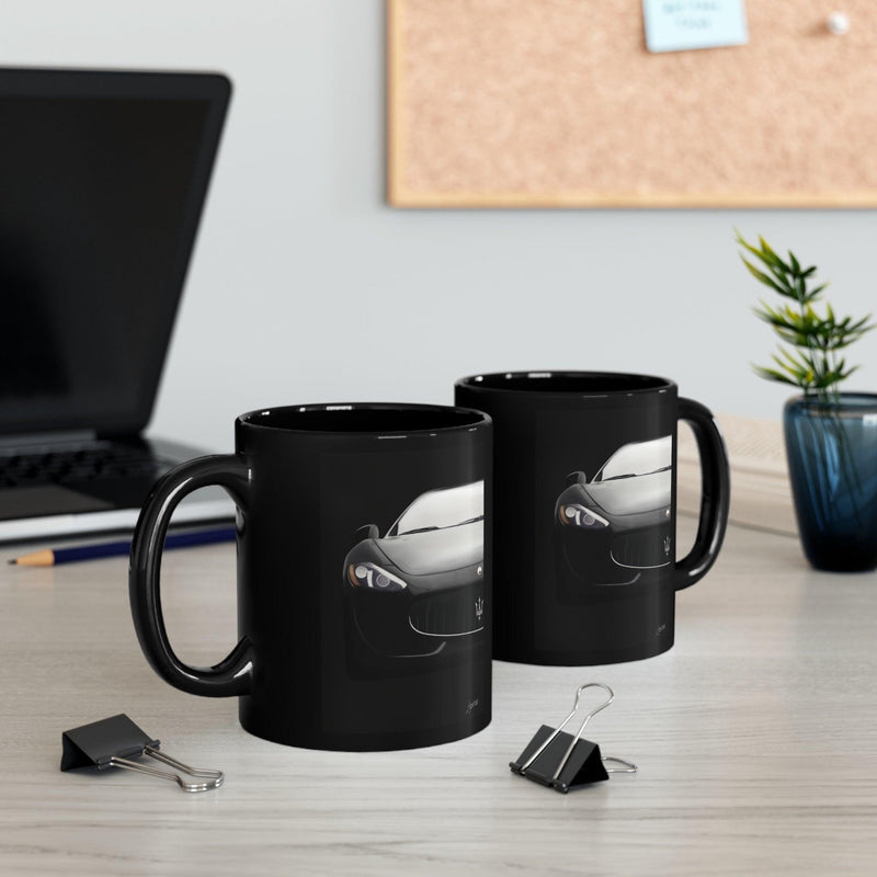 Heat changing Maserati Art Mug – Luxury Ceramic for Car Lovers