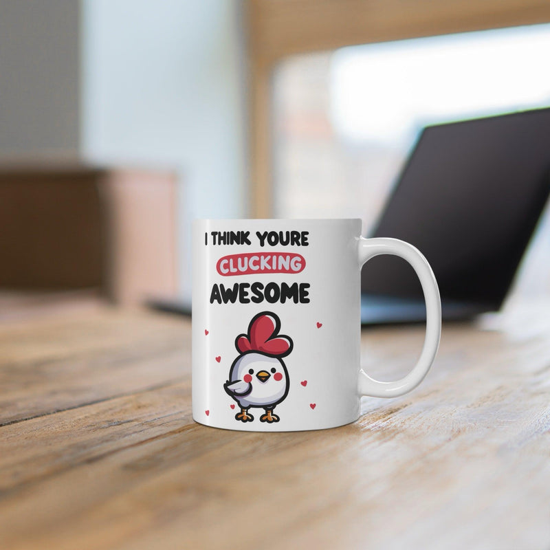 Clucking Awesome Chicken Mug – Fun Gift for Coffee Lovers