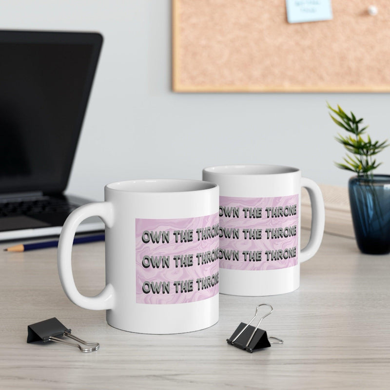Own the Throne Mug – Pink, Blue or Green