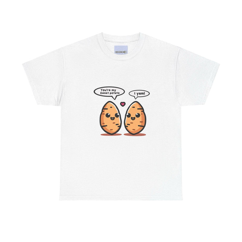 Sweet Potato  I Yam T-Shirt | Funny Couple Pun T-shirt