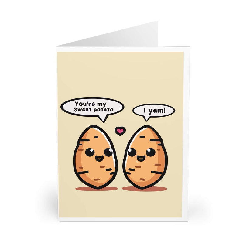 You’re My Sweet Potato – Funny Cute Love Pun Card