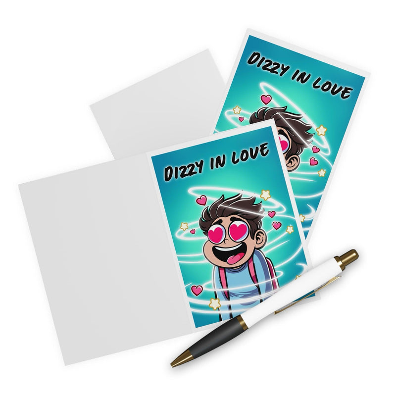 Dizzy in Love Card – Cute Funny Valentine’s or Anniversary Card