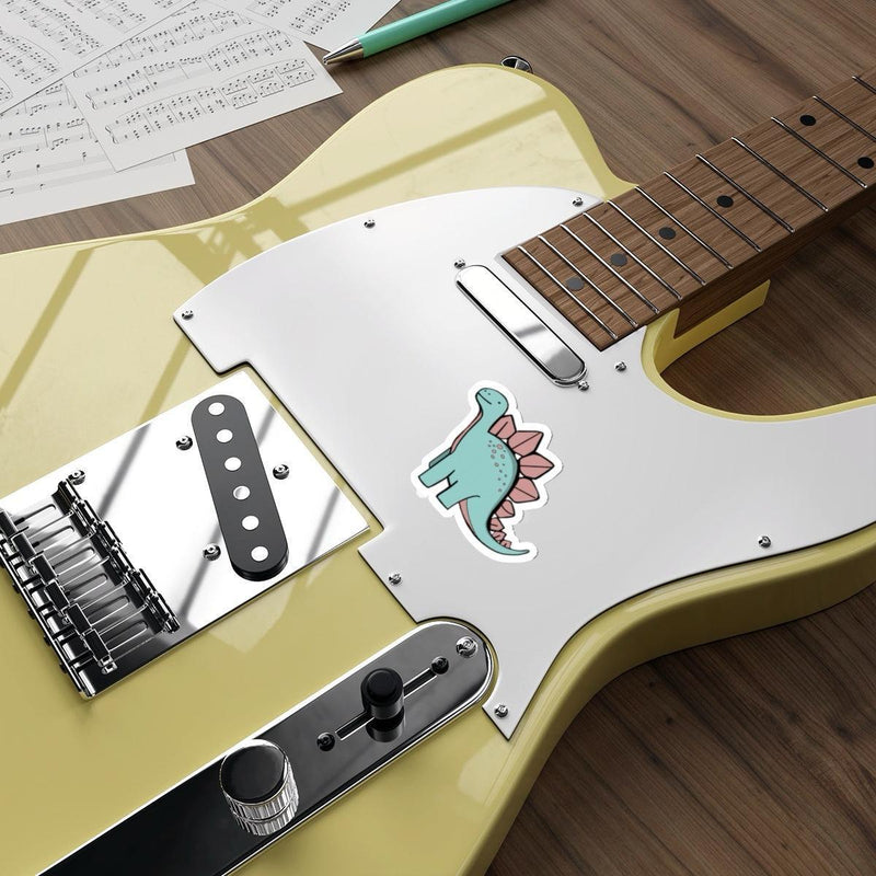 Cute Dinosaur Vinyl Sticker – Waterproof & Handmade Decal