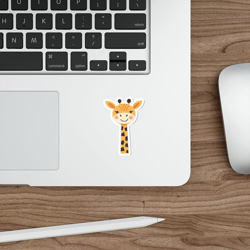 Playful Giraffe Sticker – Cute Animal Vinyl Decal