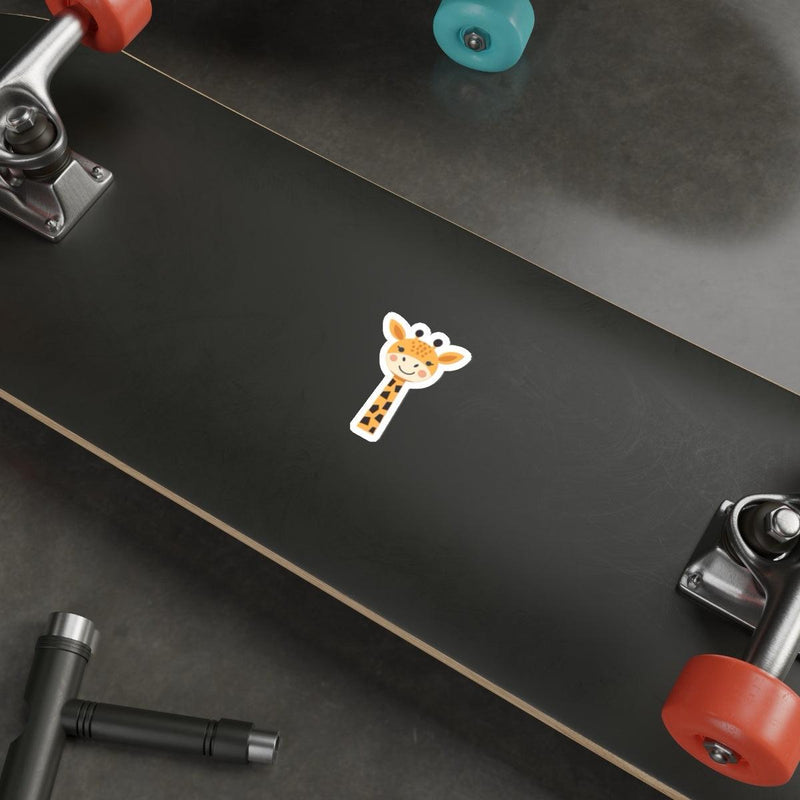 Playful Giraffe Sticker – Cute Animal Vinyl Decal