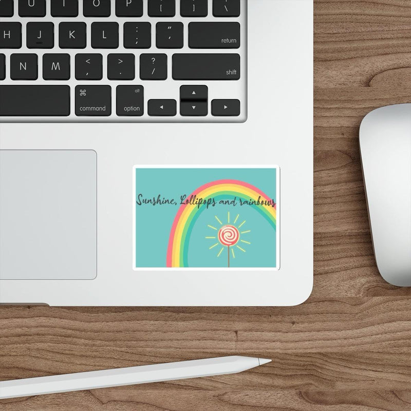 Sunshine, Lollipops & Rainbows Sticker – Joyful Vibes