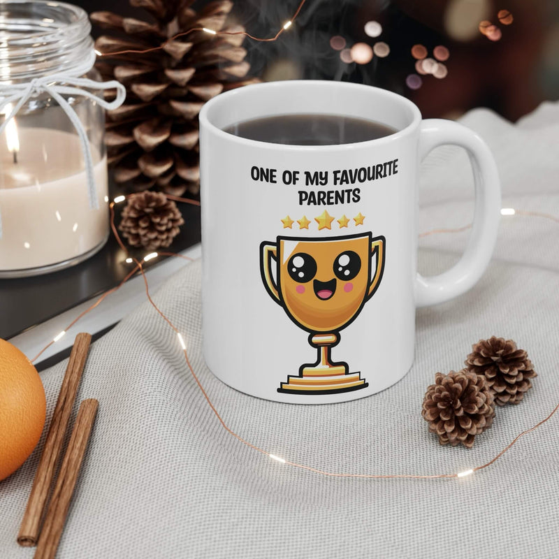 One of My Favourite Parents Trophy Mug | Funny Gift