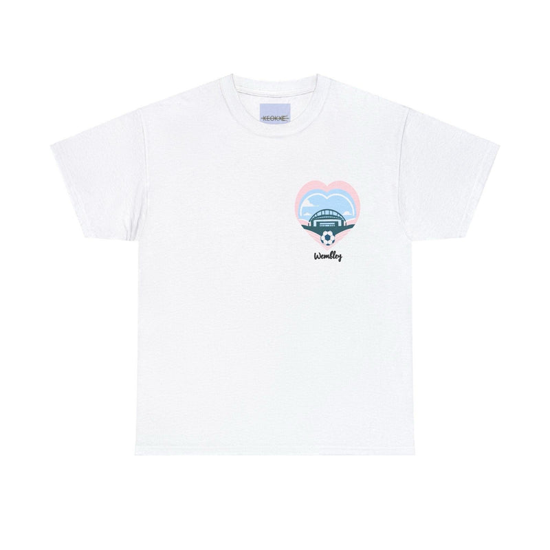 Wembley Stadium Heart T-Shirt | Iconic Football Tee