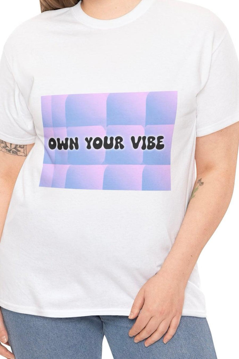 Own Your Vibe T-Shirt | Pink & Purple Empowerment Tee