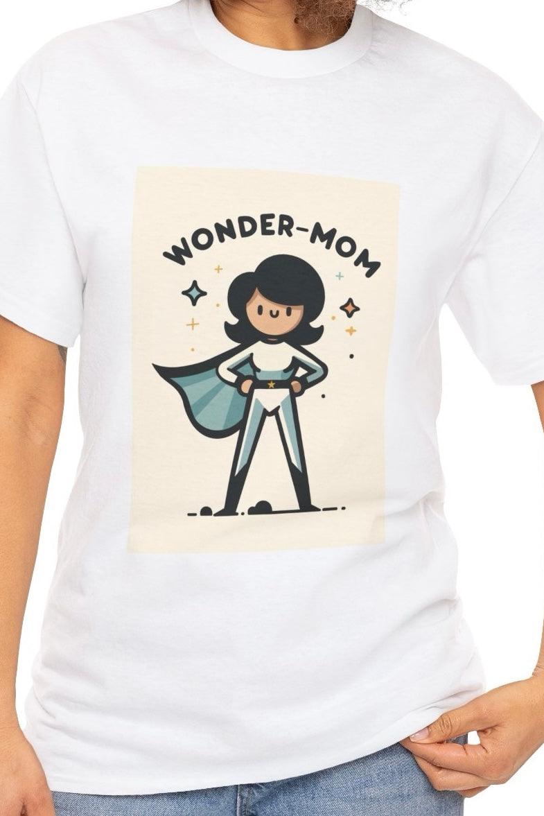Wonder Mom T-Shirt | Superhero Mother Graphic Tee