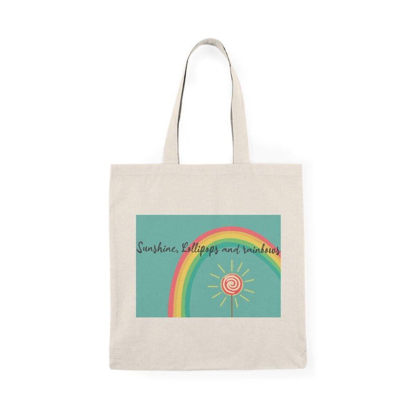 Sunshine Lollipops Rainbow Tote – Recycled Cotton Bag