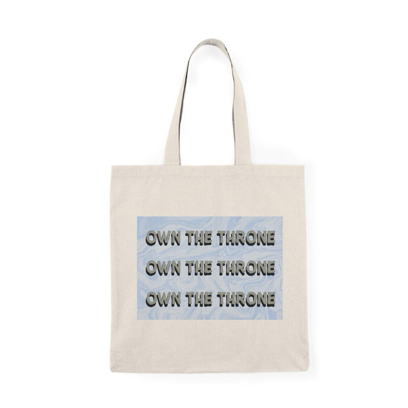Own the Throne – Empowering Recycled Cotton Tote
