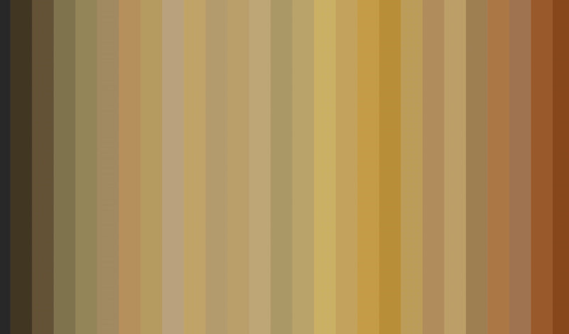 Tonal Stripe Wallpaper - Ochre